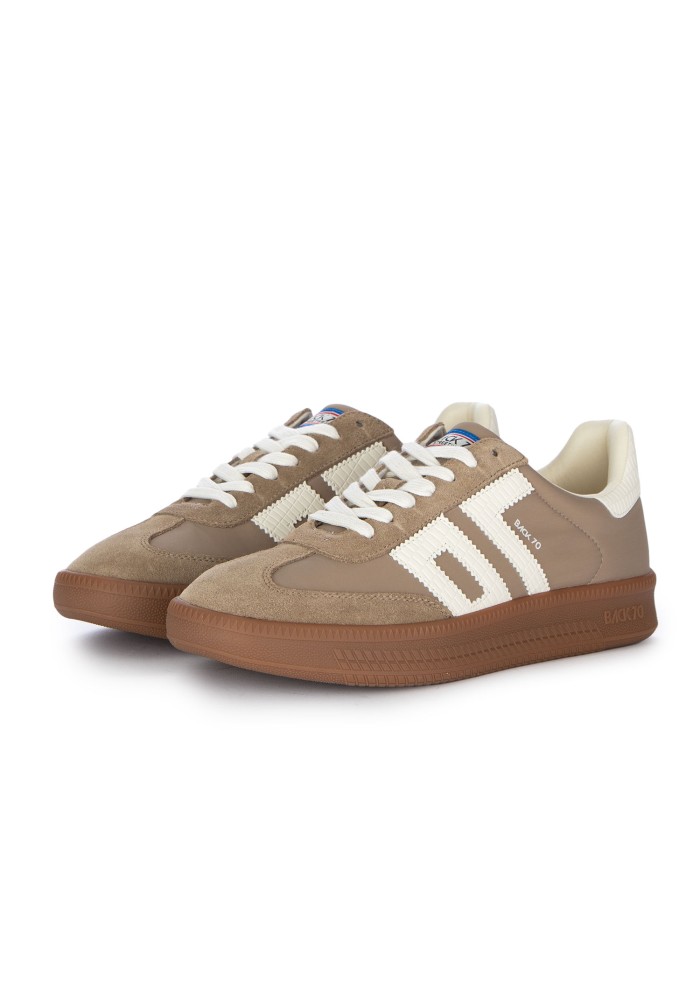 herren sneaker back 70 double nylon taupe