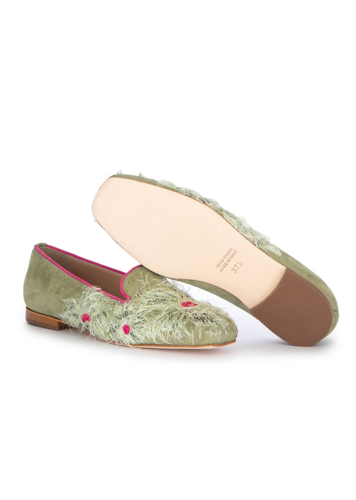 slippers donna roma slippers verde salvia