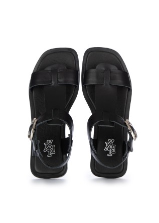 PIXY | SANDALS FRONT STRAPS BLACK