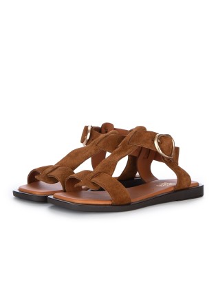 damen sandalen pixt vorderriemen braun