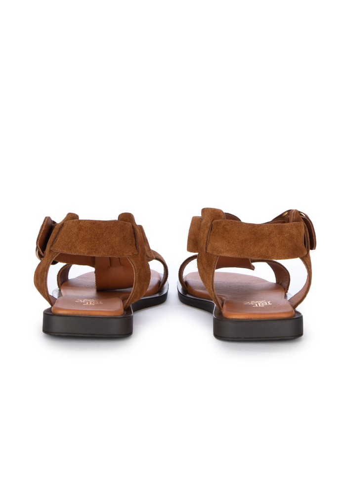 womens sandals pixy front straps brown