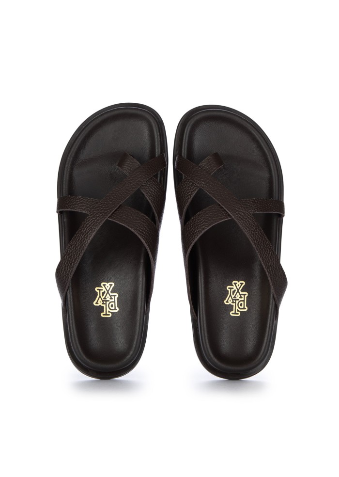 damen sandalen pixy dunne riemen braun