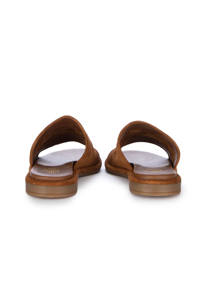 damen sandalen pixy breitem riemen braun