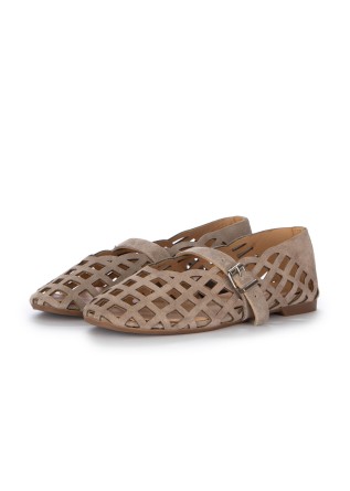 MIMMU' | BALLERINAS WILDLEDER GRAU