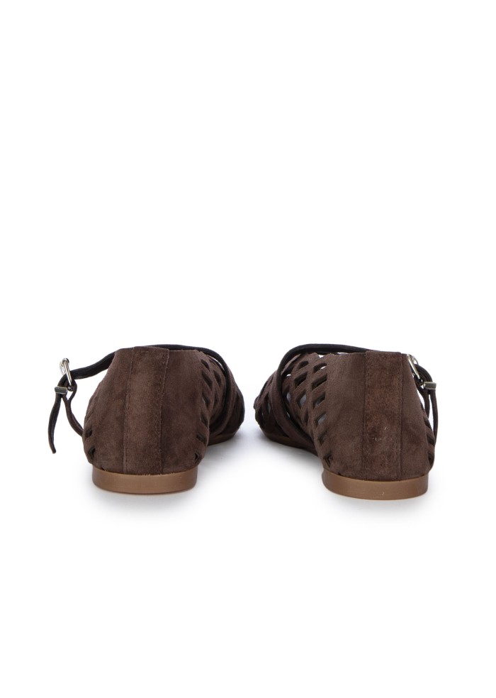 damen ballerinas mimmu wildleder demori braun