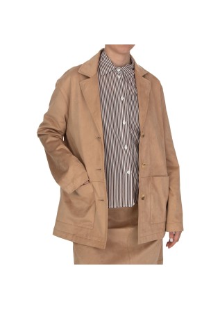 damen jacket kartika wildleder optik puderrosa