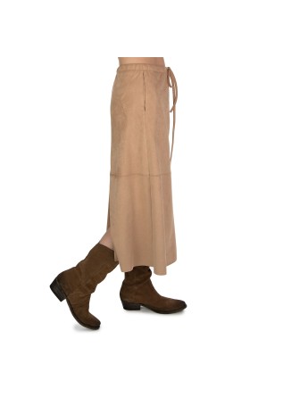 gonna donna kartika simil suede rosa cipria