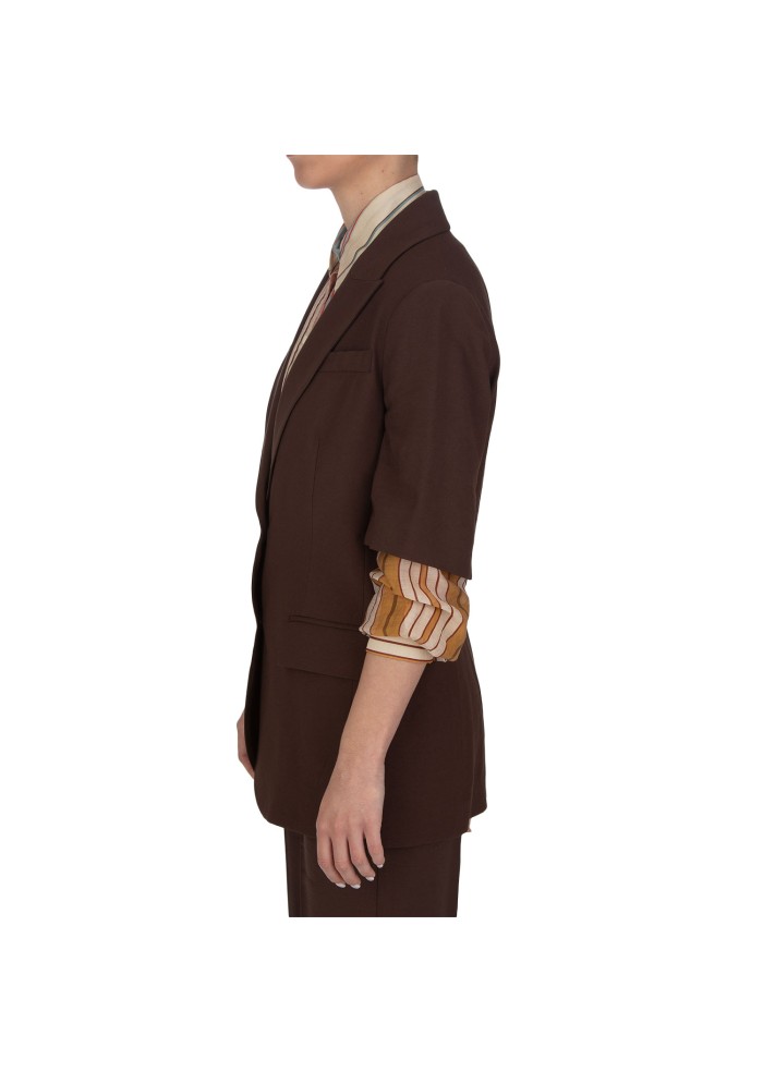 damen blazer kartika weich braun