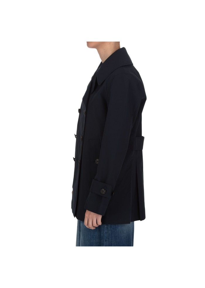 damen trenchcoat save the duck grin22 sofi blau schwarz