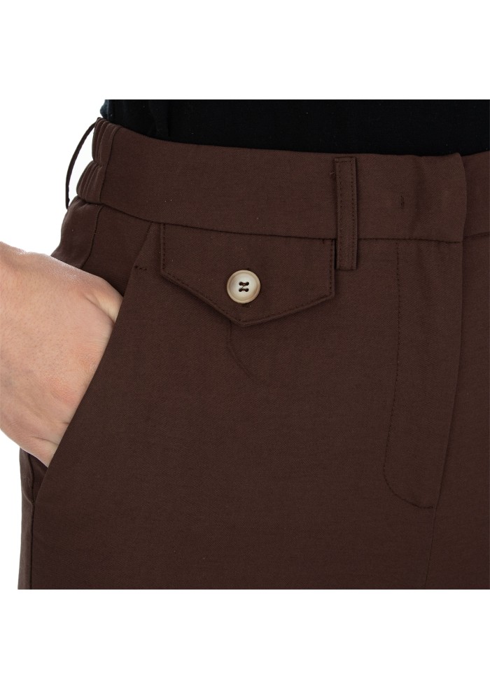 damen trousers kartika refined brown