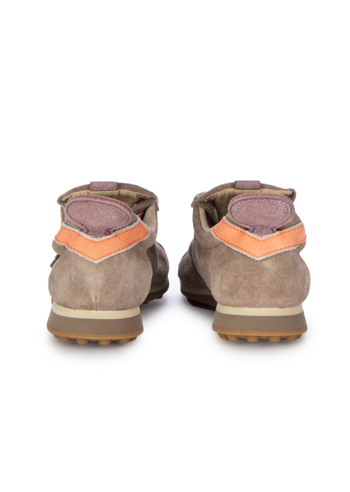 sneakers donna satorisan stardust suede marrone rosa