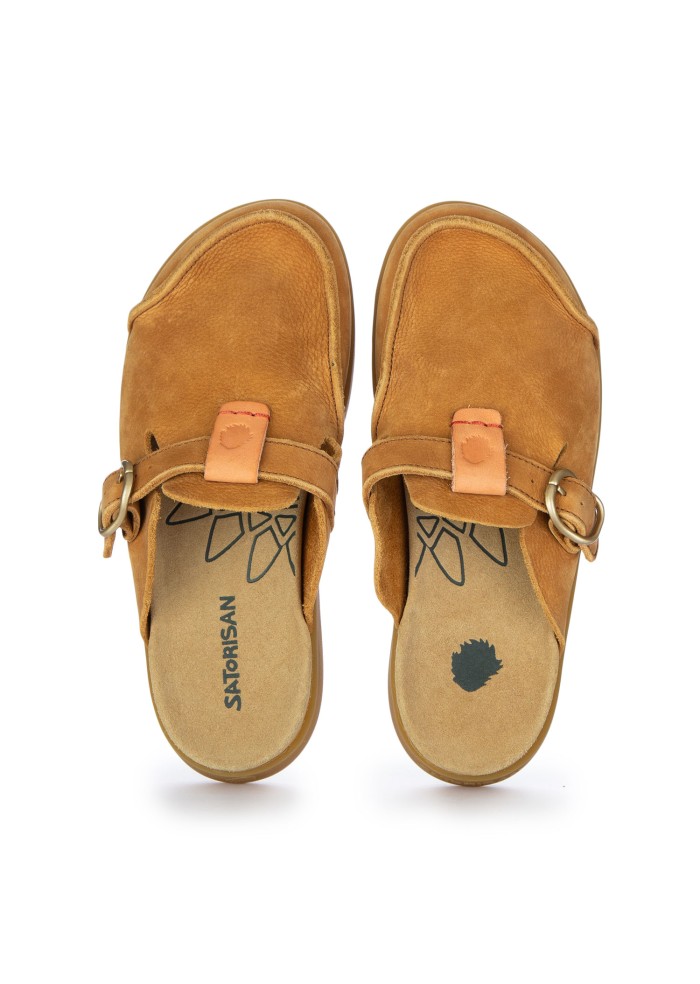 womens sabot satorisan hoote premium light brown