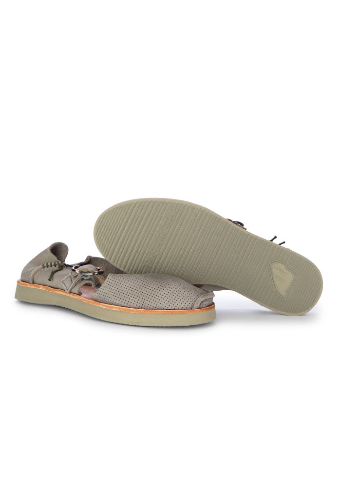 sandali chiusi donna satorisan benirras microperforated grigio