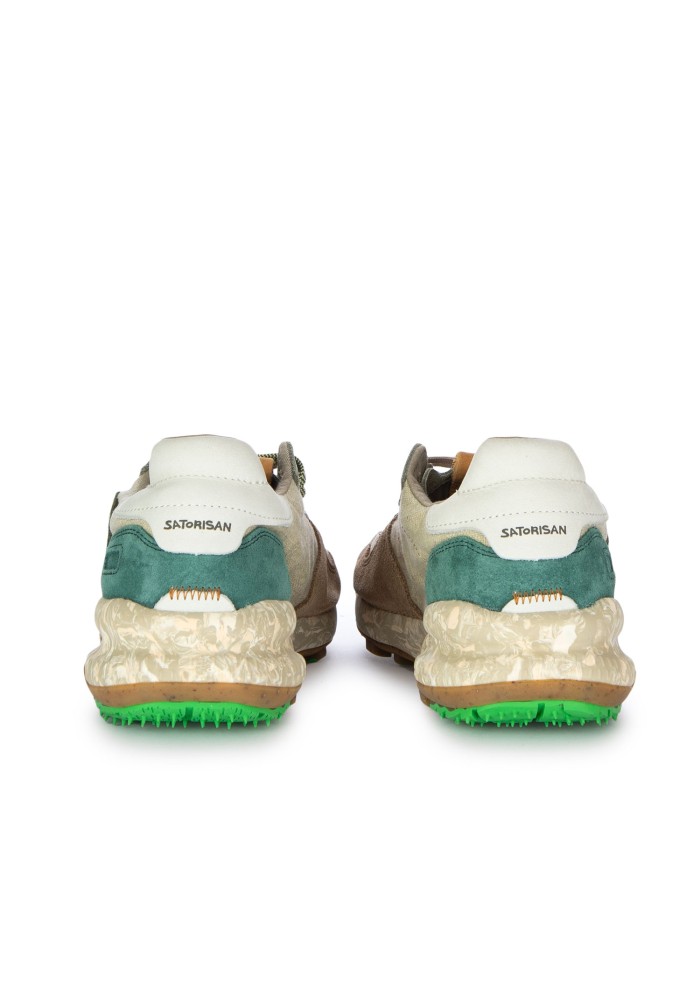 sneakers uomo satorisan chacrona linen verde marrone