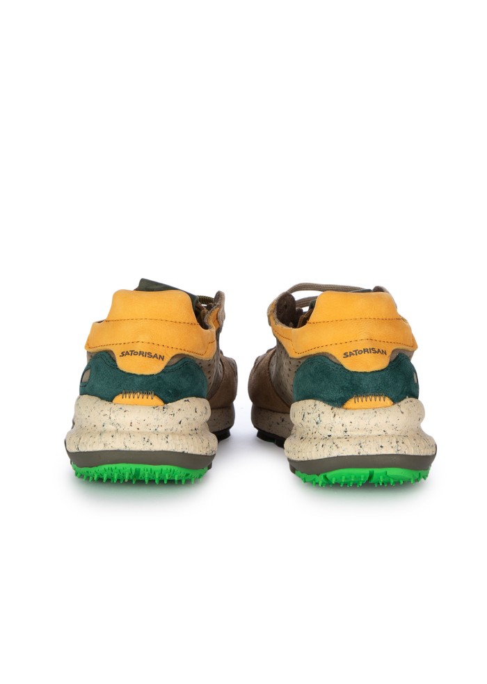mens sneakers satorisan chacrona laser premium brown