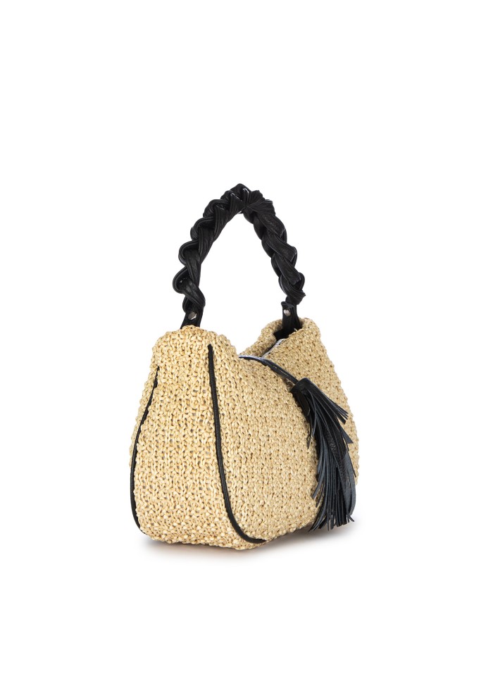 womens shoulder bag ripani keira beige black