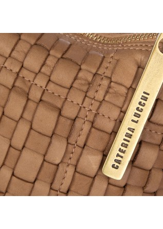 CATERINA LUCCHI | BORSA A SPALLA ASIA SMALL MARRONE
