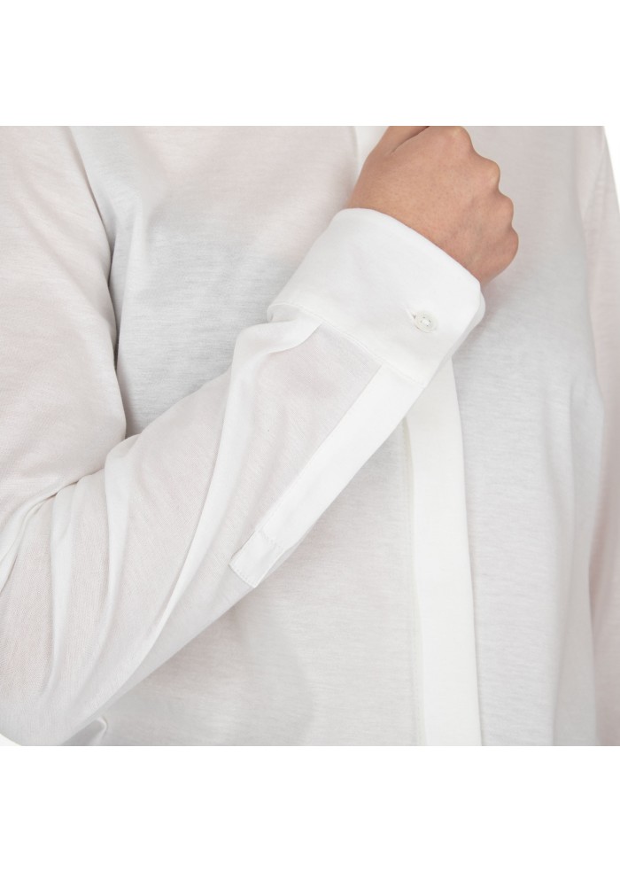 damen hemd circolo 1901 premium weiss