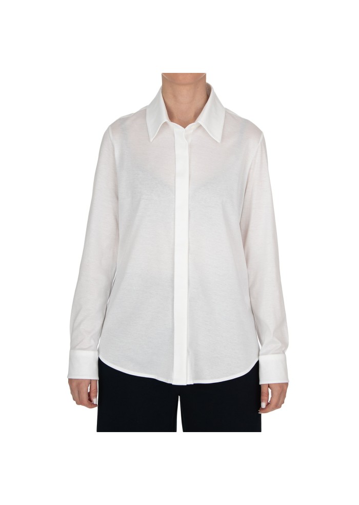 womens shirt circolo 1901 premium white