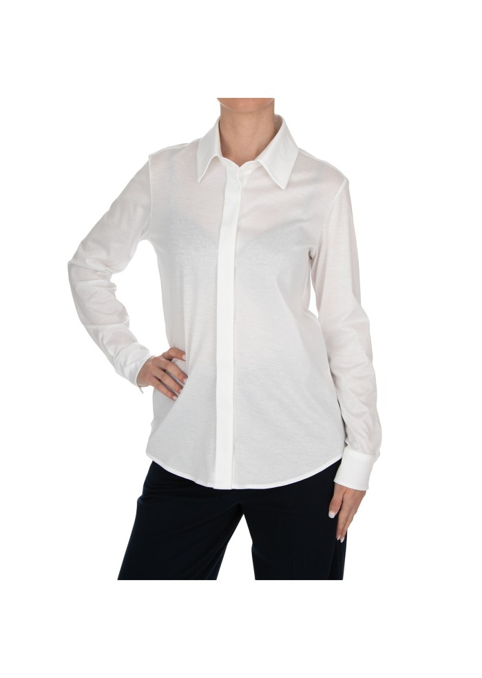 camicia donna circolo 1901 camicia premium bianco