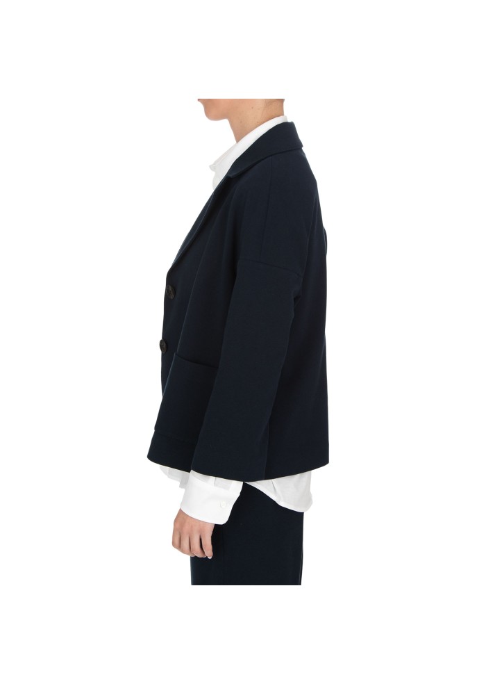 damen jacke circolo 1901 boxy blau