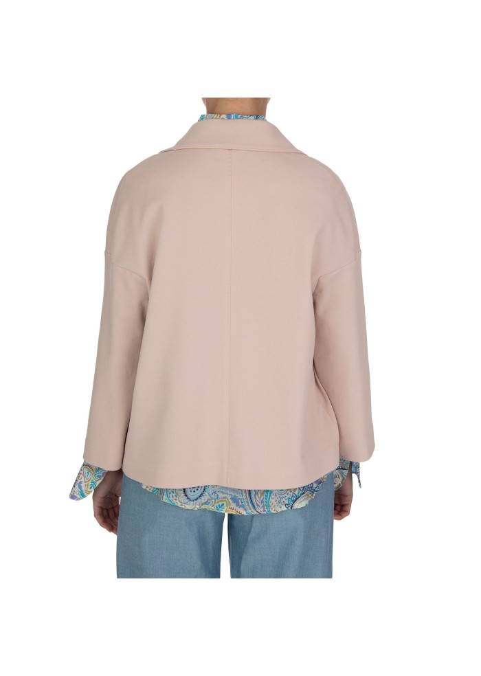damen jacke circolo 1901 boxy rosa