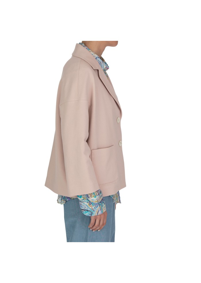 giacca donna circolo 1901 boxy rosa