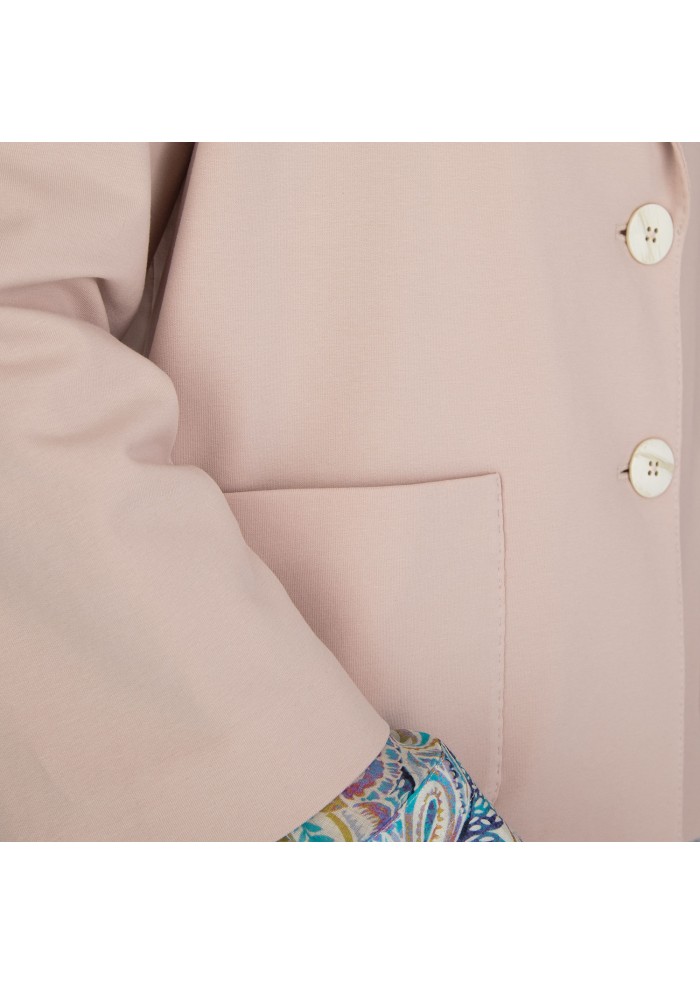 giacca donna circolo 1901 boxy rosa