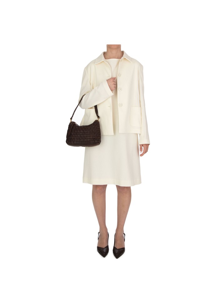 damen jacke circolo 1901 minimale eleganz cremeweiss