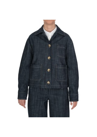 KARTIKA | JACKE AUFGESETZE TASCHEN BLAU