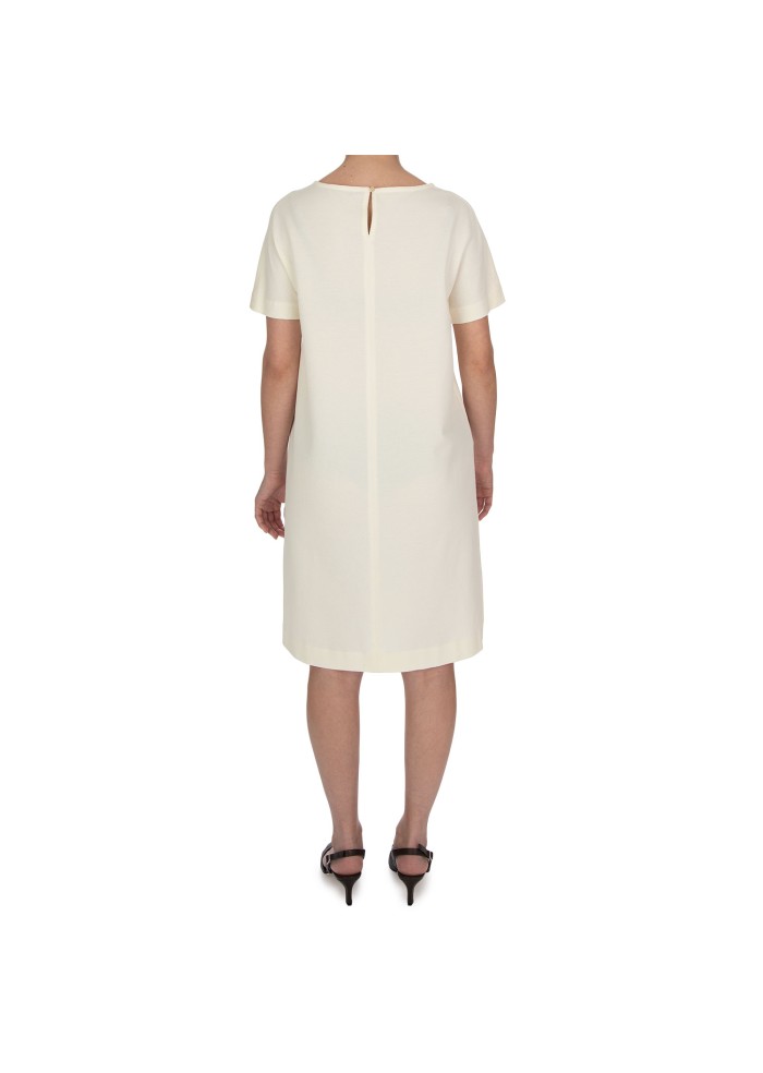 abito donna circolo 1901 eleganza minimal bianco latte