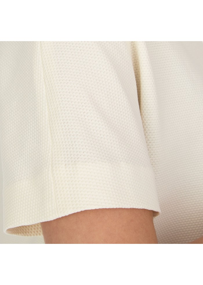 womens dress circolo 1901 minimal elegance creamy white