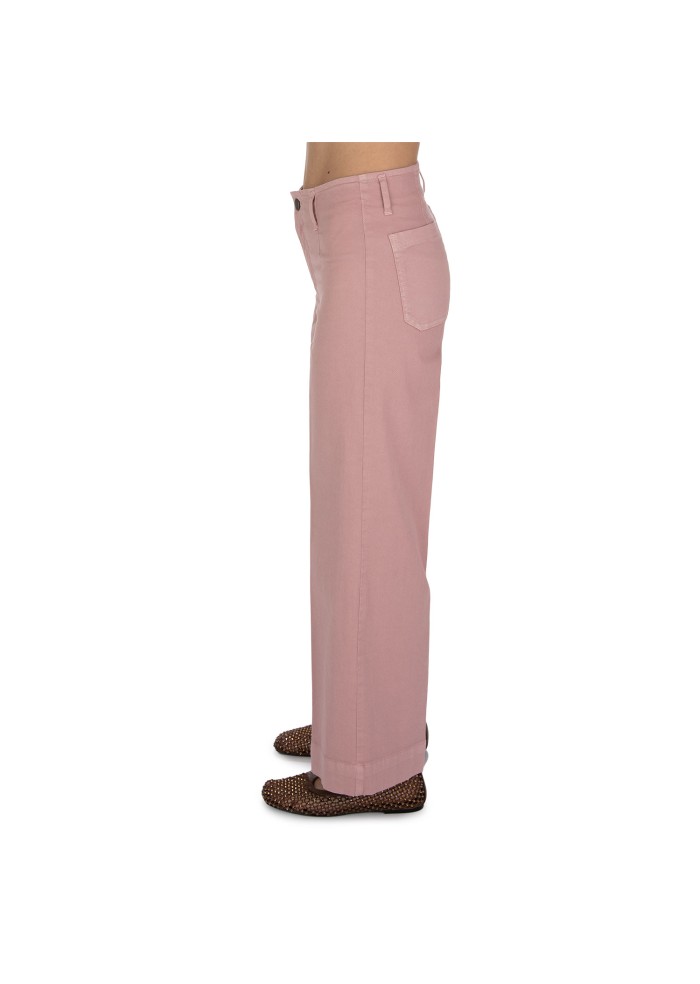 pantaloni donna kartika linea dritta rosa