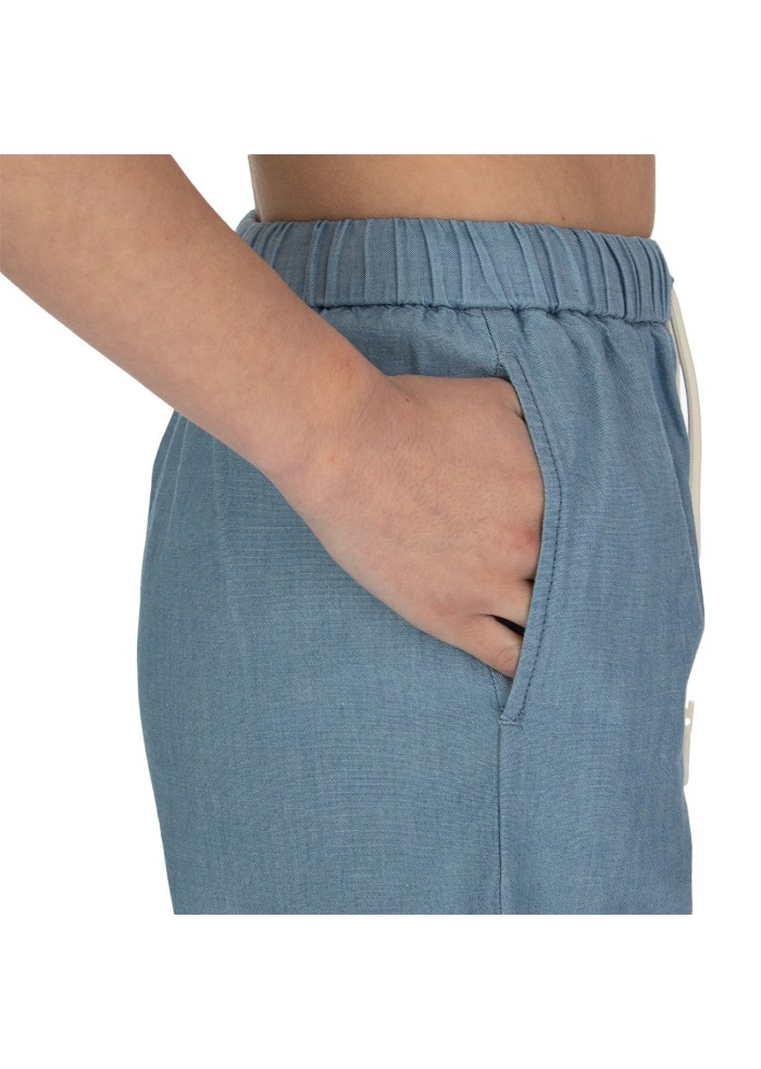 damen hose circolo 1901 coulisse hellblau