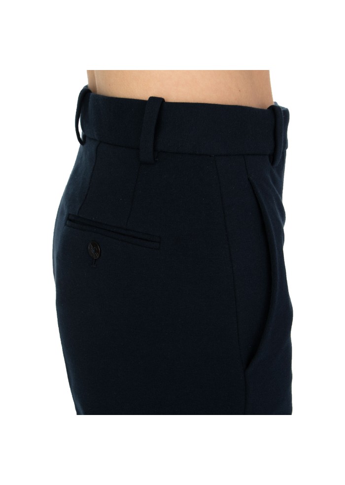 damen hose circolo 1901 gerade blau