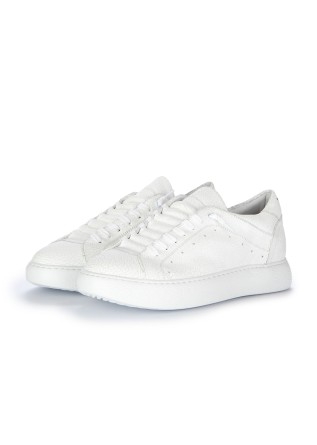 PAWELK'S | SNEAKERS PELLE CRAQUELE' BIANCO