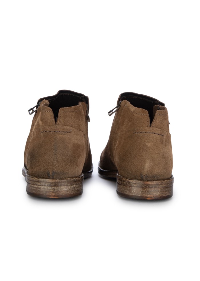 mens ankle boots pawelks suede cocoa brown