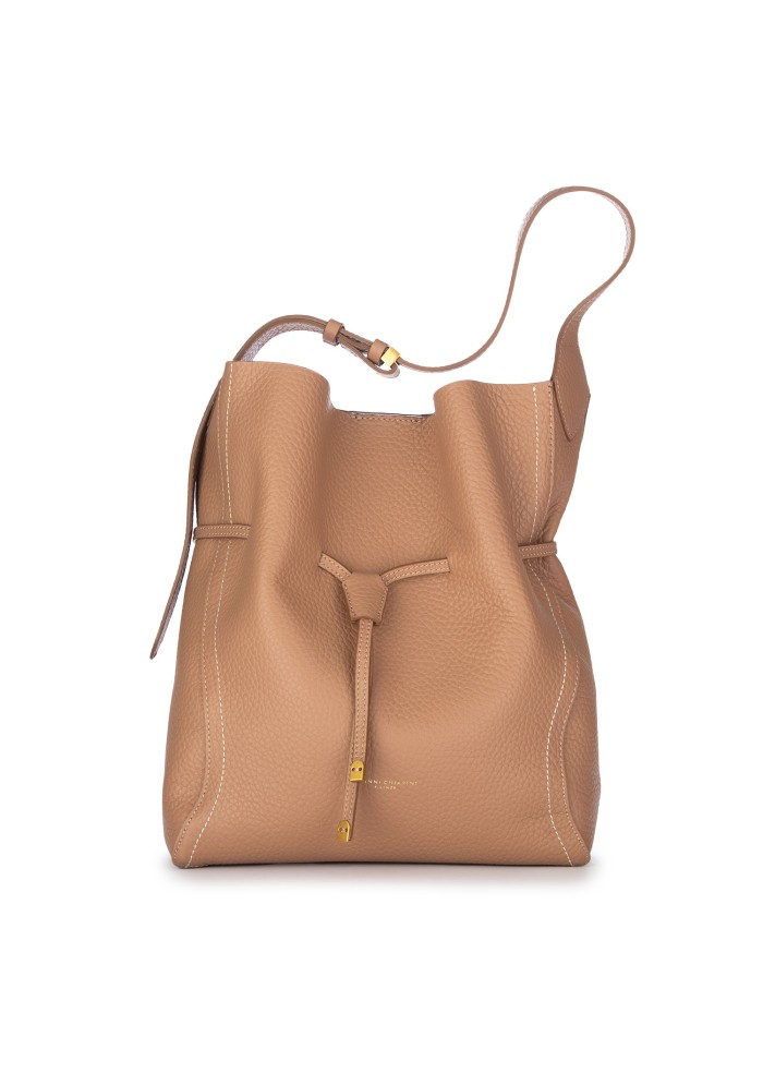 damen schultertasche gianni chiarini sienna beige