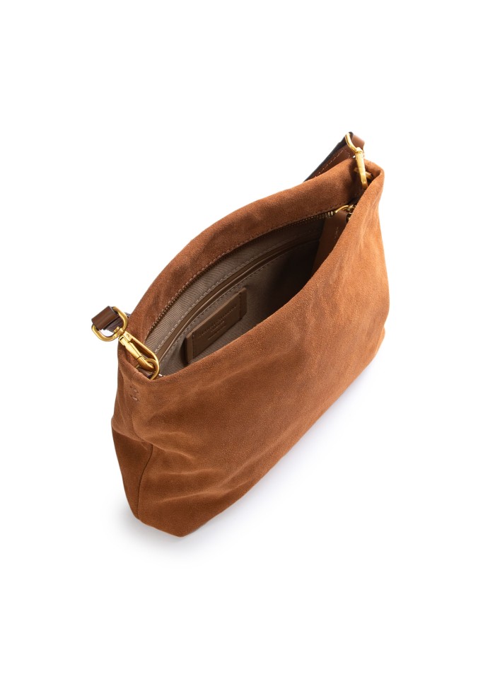 borsa pochette donna gianni chiarini brenda marrone