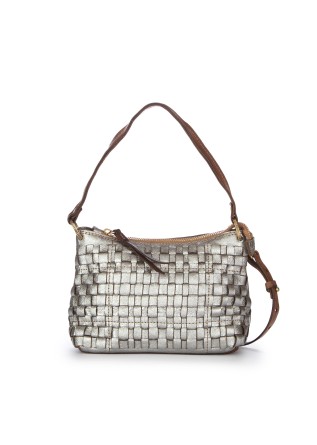 borsa a spalla donna caterina lucchi asia small argento