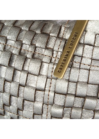 CATERINA LUCCHI | SHOULDER BAG ASIA SMALL SILVER