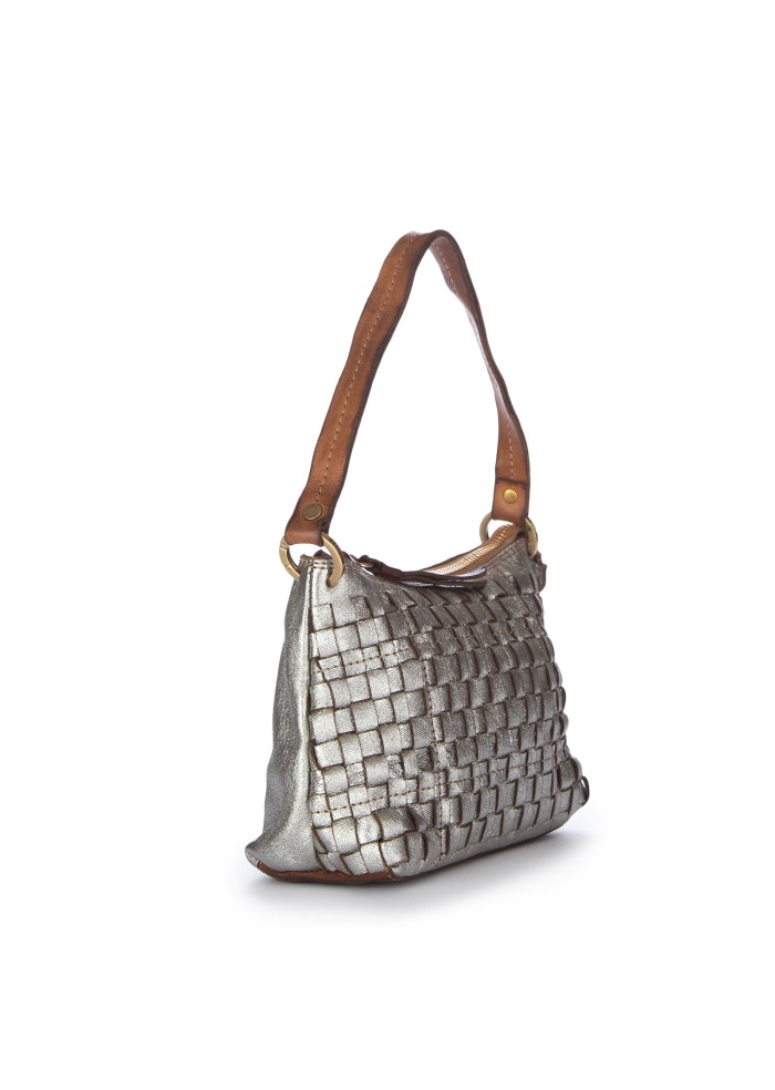 womens shoulder bag caterina lucchi asia small silver