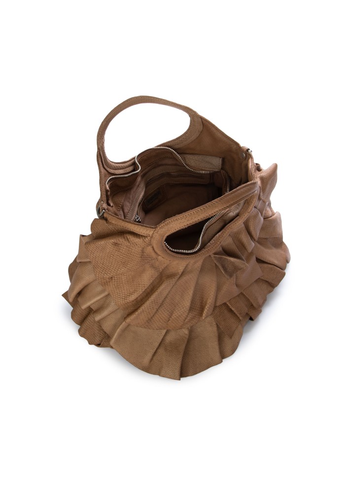 damen handtasche caterina lucchi camilla large braun