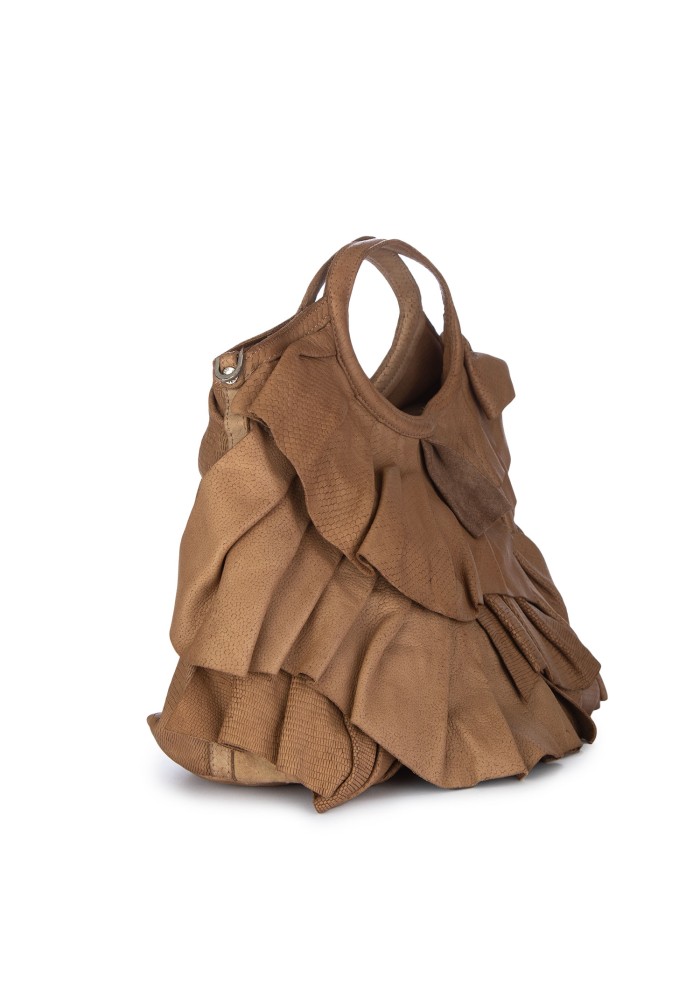borsa a mano caterina lucchi camilla large marrone