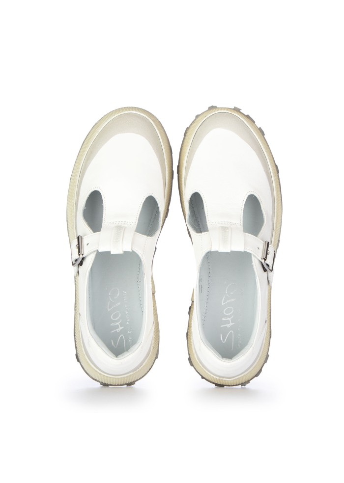 scarpe basse donna shoto snow fix cloud bianco