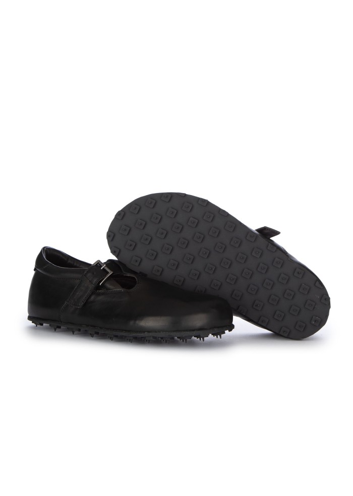 womens low shoes shoto foulard black