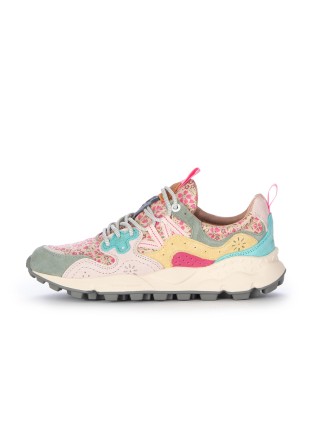 damen sneaker flower mountain yamano 3 blumen rosa mehrfarbig