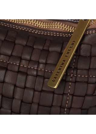 CATERINA LUCCHI | SHOULDER BAG ASIA SMALL DARK BROWN