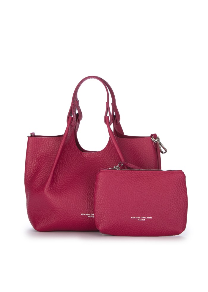 borsa a mano donna gianni chiarini dua medium rosa