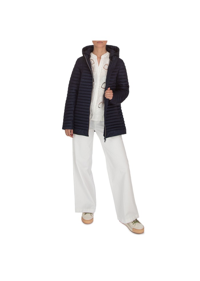 piumino donna save the duck iris22 alima blu nero